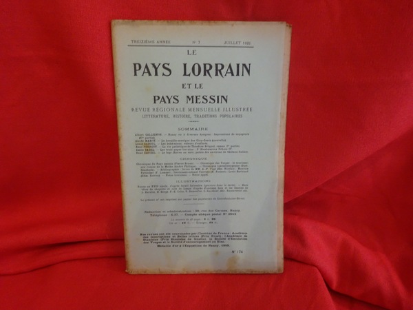 LE PAYS LORRAIN & LE PAYS MESSIN - 11ème année …
