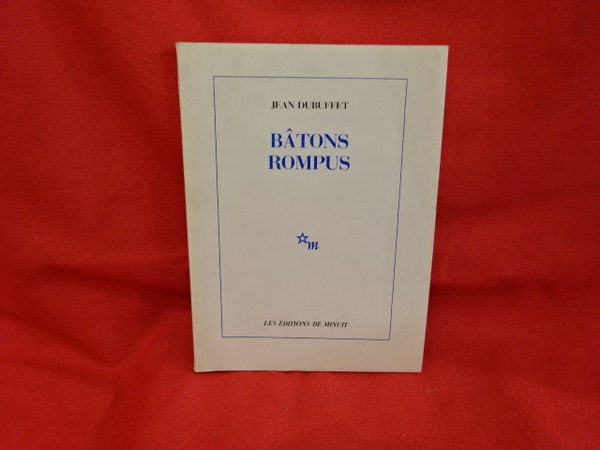 Bâtons rompus.