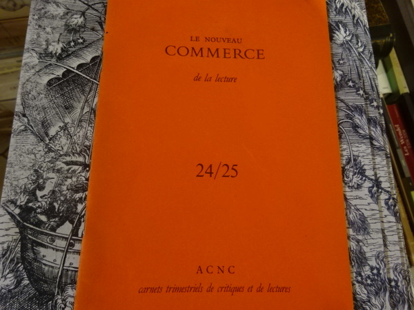 Le Nouveau Commerce de la lecture. - Carnet de critiques …