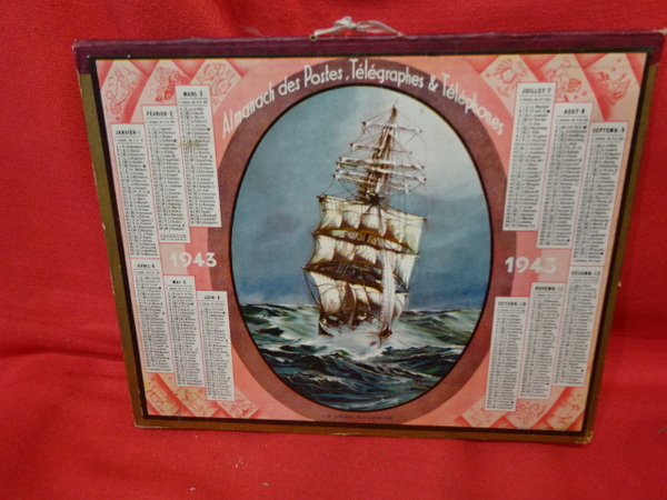 Almanach des Postes et des Télégraphes. - 1943 - Meuse.