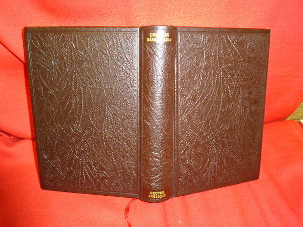 L'Oeuvre poétique de Charles Baudelaire.
