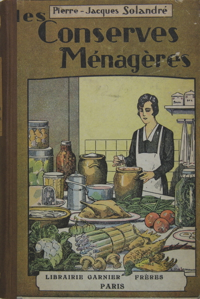 LES CONSERVES ménagères