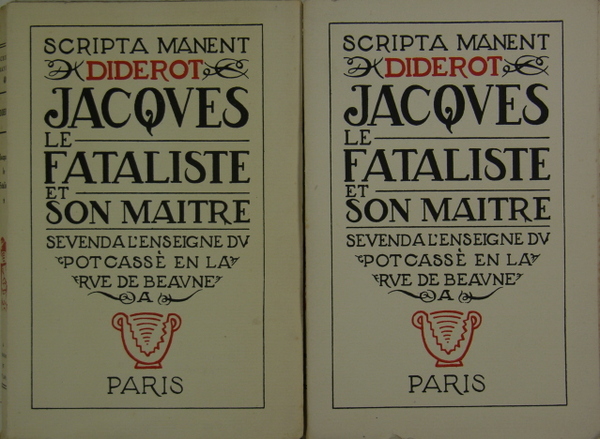 Jacques le Fataliste et son maître