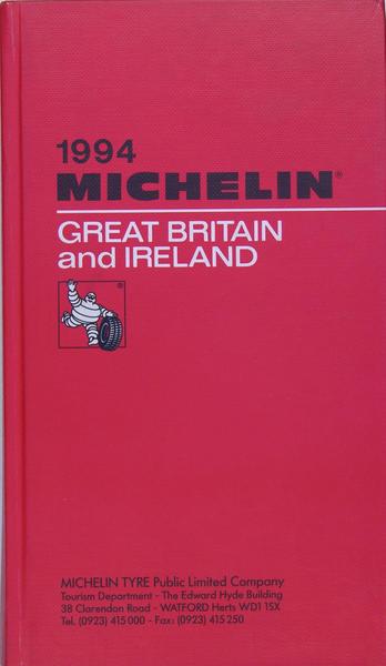 Guide Michelin Great Britian and Ireland