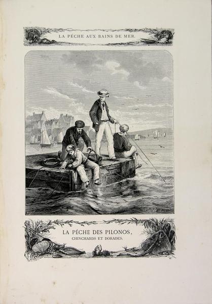 La pêche aux bains de mer.