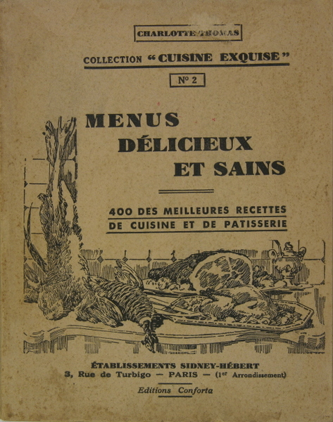 Menus délicieux et sains