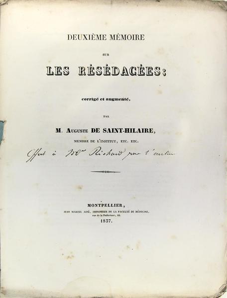 Mémoire sur la structure et les anomalies de la fleur …