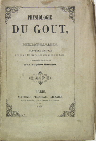 Physiologie du goût