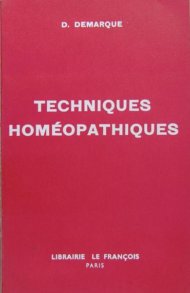 Techniques homéopathiques