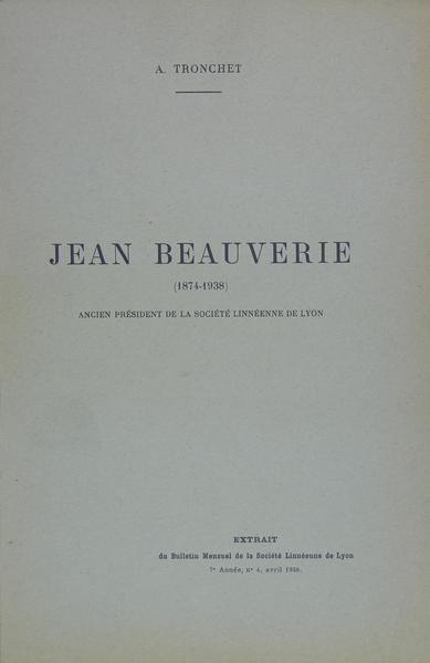 Jean Beauverie.