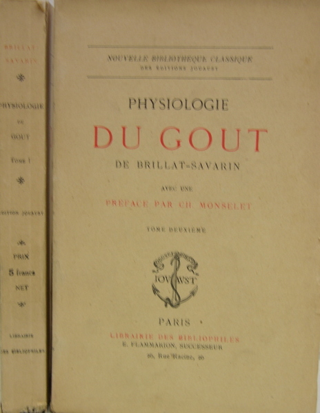 Physiologie du goût.