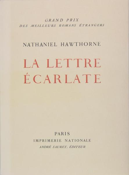 La lettre écarlate