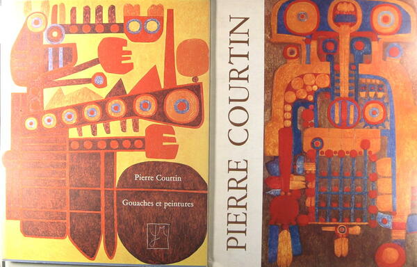 Pierre Courtin, Huiles et gouaches - Gouaches et peintures