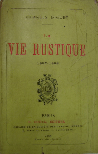 La vie rustique 1887-1888