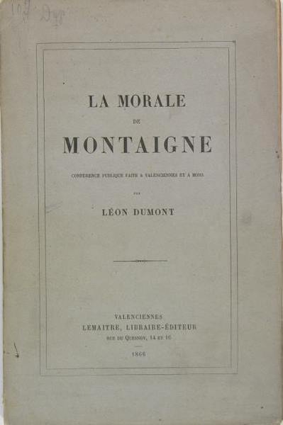 La morale de Montaigne