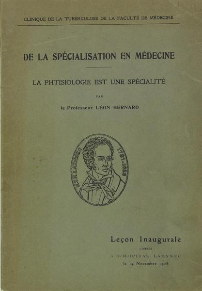 De la spécialisation en médecine - La phtisiologie est une …