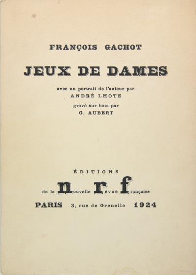 Jeux de Dames