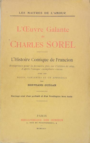 L'histoire comique de Francion