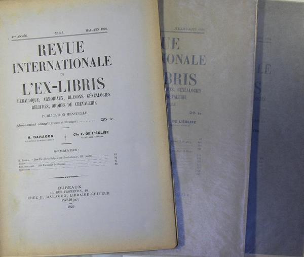 Revue internationale de l'ex-libris - N °5 - 6 Mai …