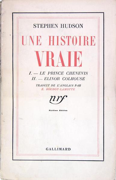 Une histoire vraie - Le prince Chenevis - Elinor Colhouse