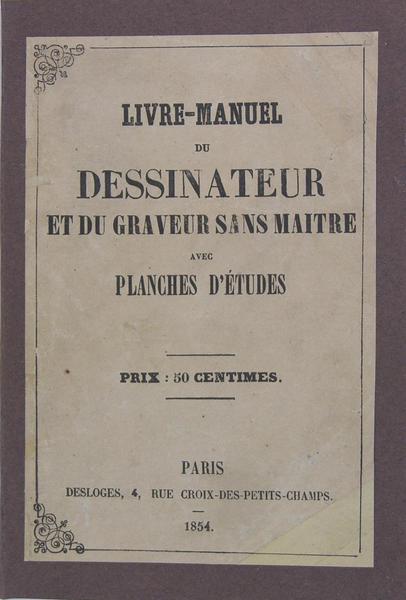 Almanach du dessinateur - Année 1854 - Livre manuel du …