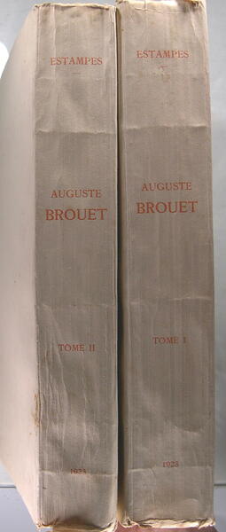 Auguste BROUET - Catalogue de son oeuvre gravée - Estampes