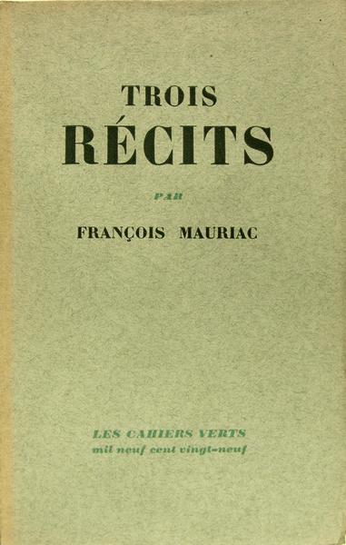 Trois récits.