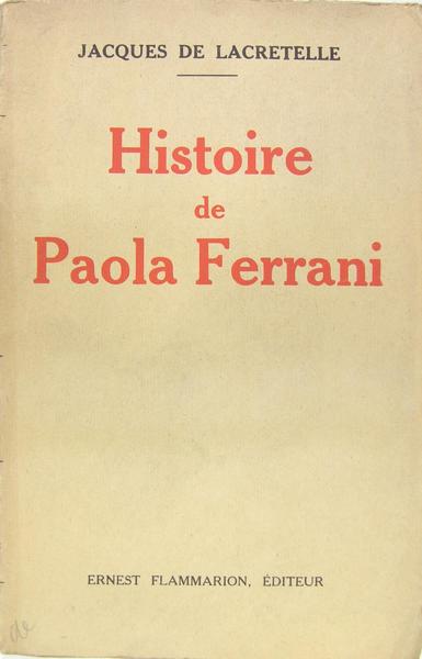 Histoire de Paola Ferrari.