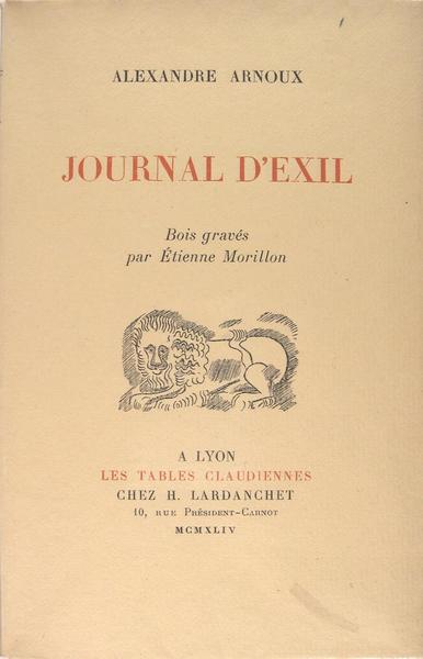 Journal d'exil.