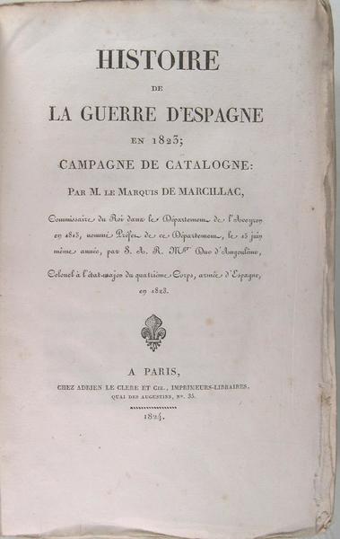 Histoire de la guerre d'Espagne en 1823 - Campagne de …