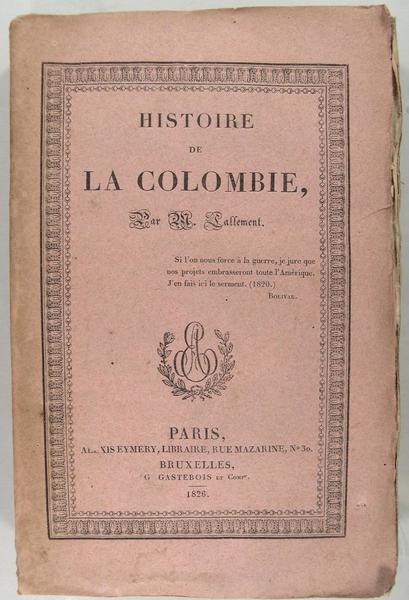 Histoire de la Colombie.