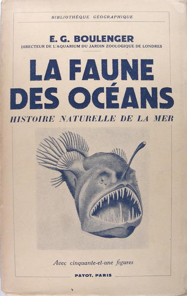 La faune des océans - Histoire naturelle de la mer.