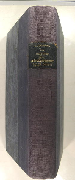 Histoire du développement de la chimie depuis Lavoisier jusqu'à nos …