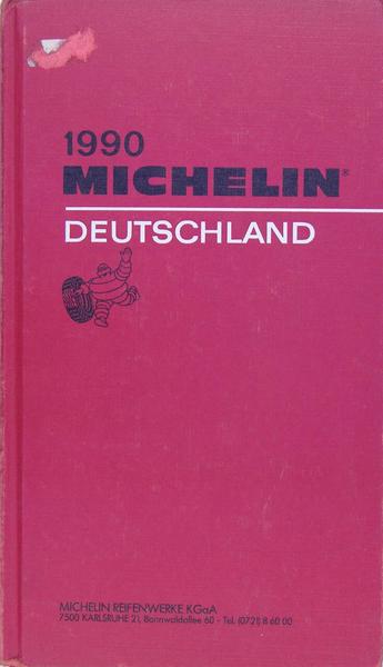 Guide Michelin DEUTSCHLAND (Allemagne)