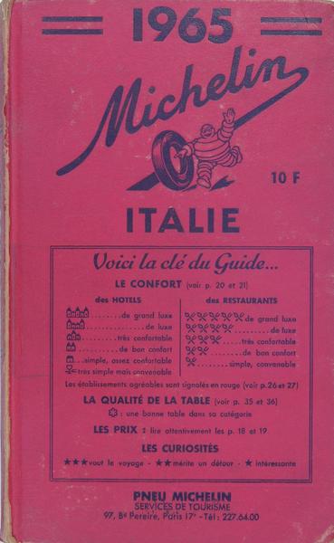 Guide Michelin Italie