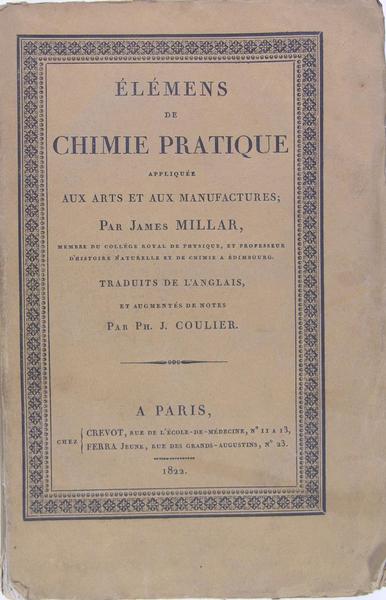 Elémens de chimie pratique appliquée aux arts et aux manufactures …