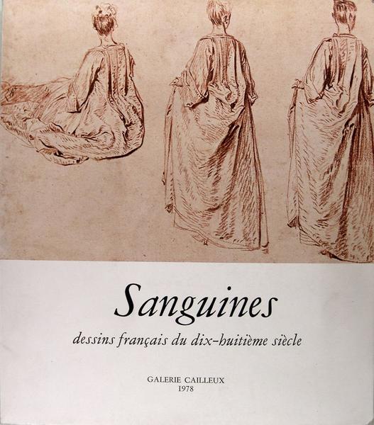 Sanguines dessins français du dix-huitième siècle