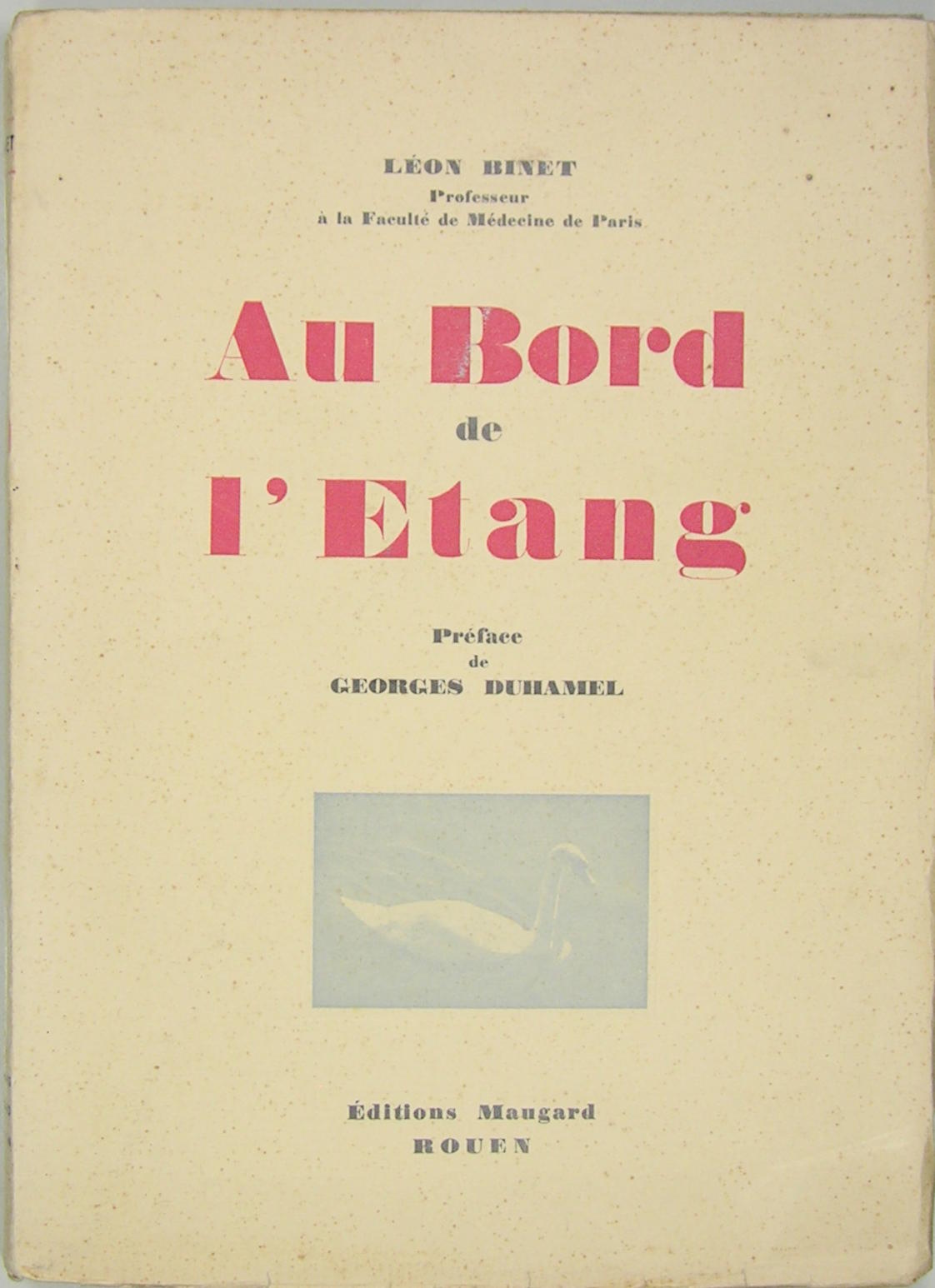 Au bord de l’étang