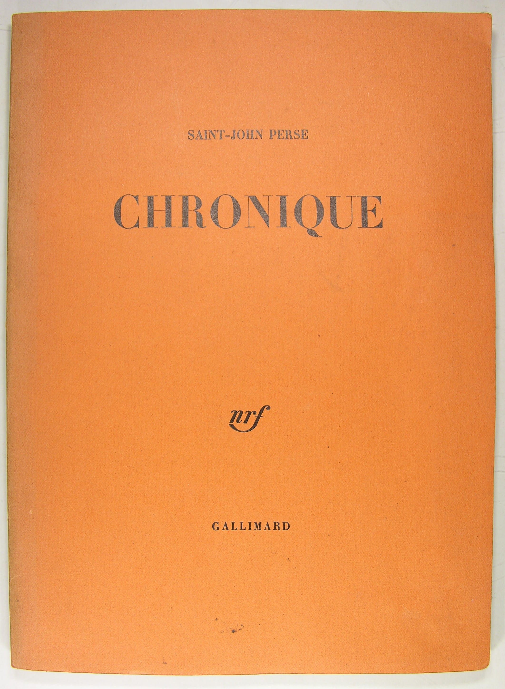 Chronique