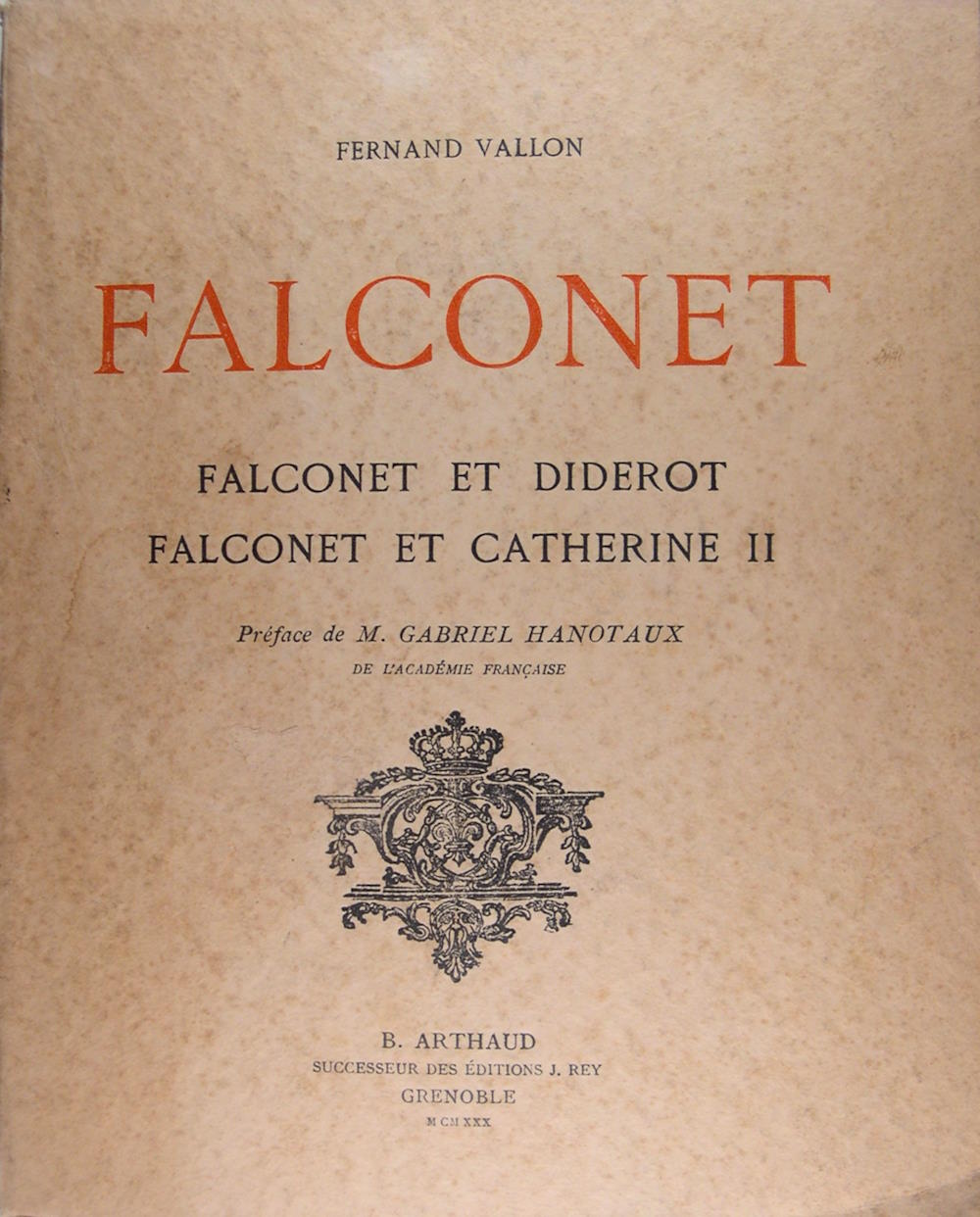 Falconet - Falconet et Diderot, Falconet et Catherine II