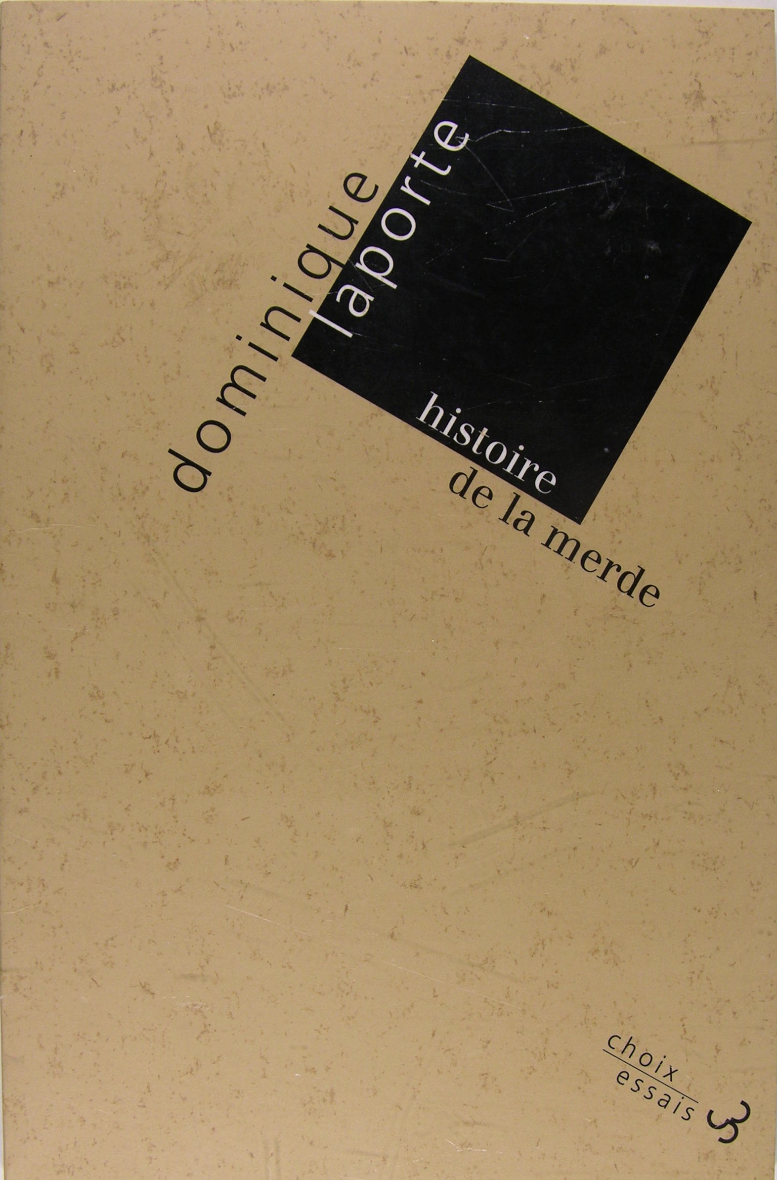 Histoire de la merde (Prologue).