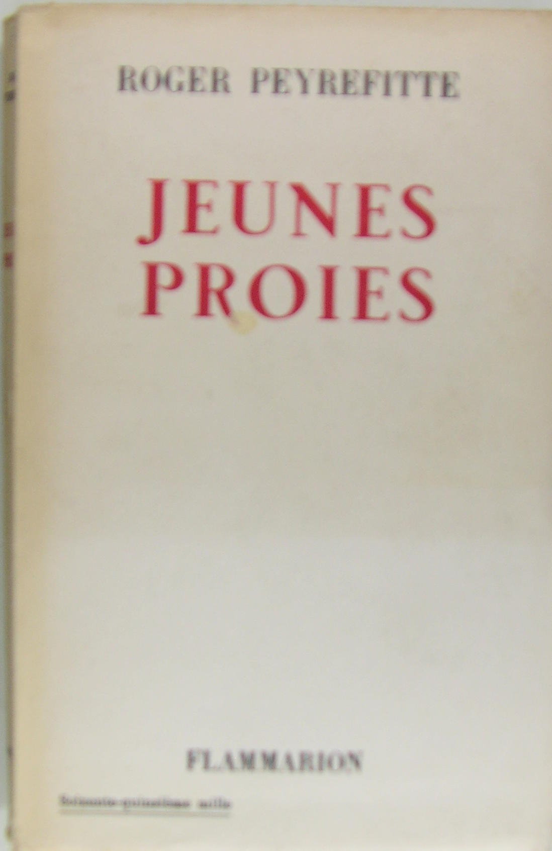 Jeunes proies