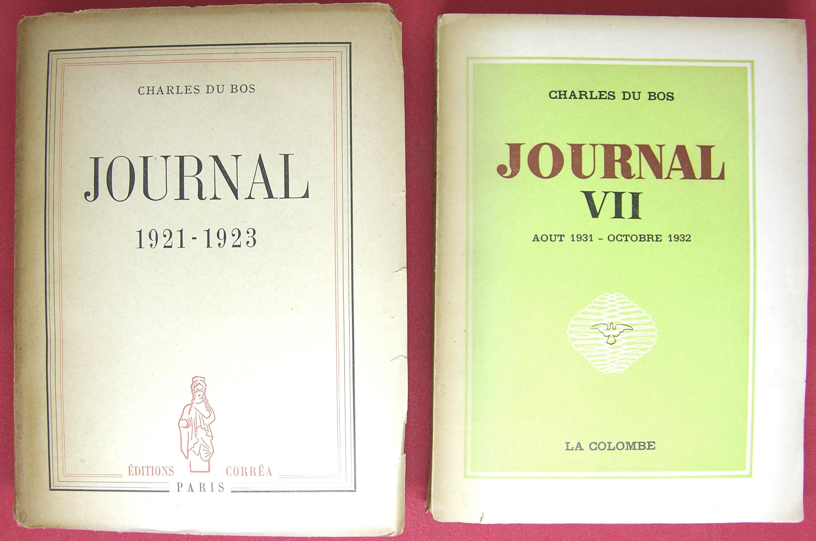 Journal de 1921-1932.