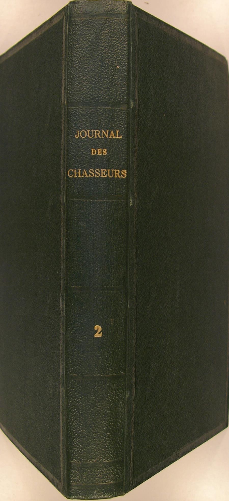 Journal des chasseurs, oct 1837 à Sept 1838