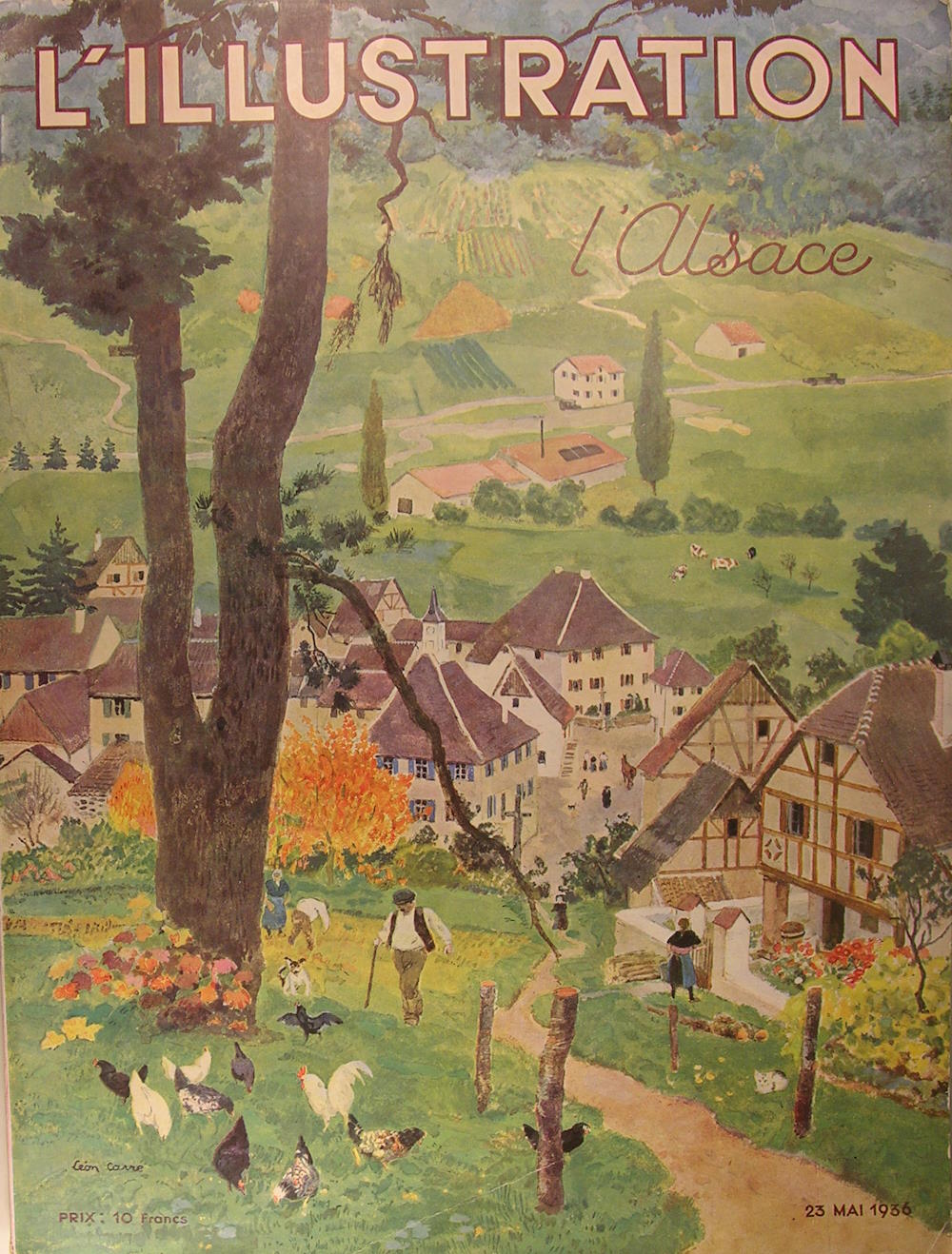 L'ILLUSTRATION - L'ALSACE