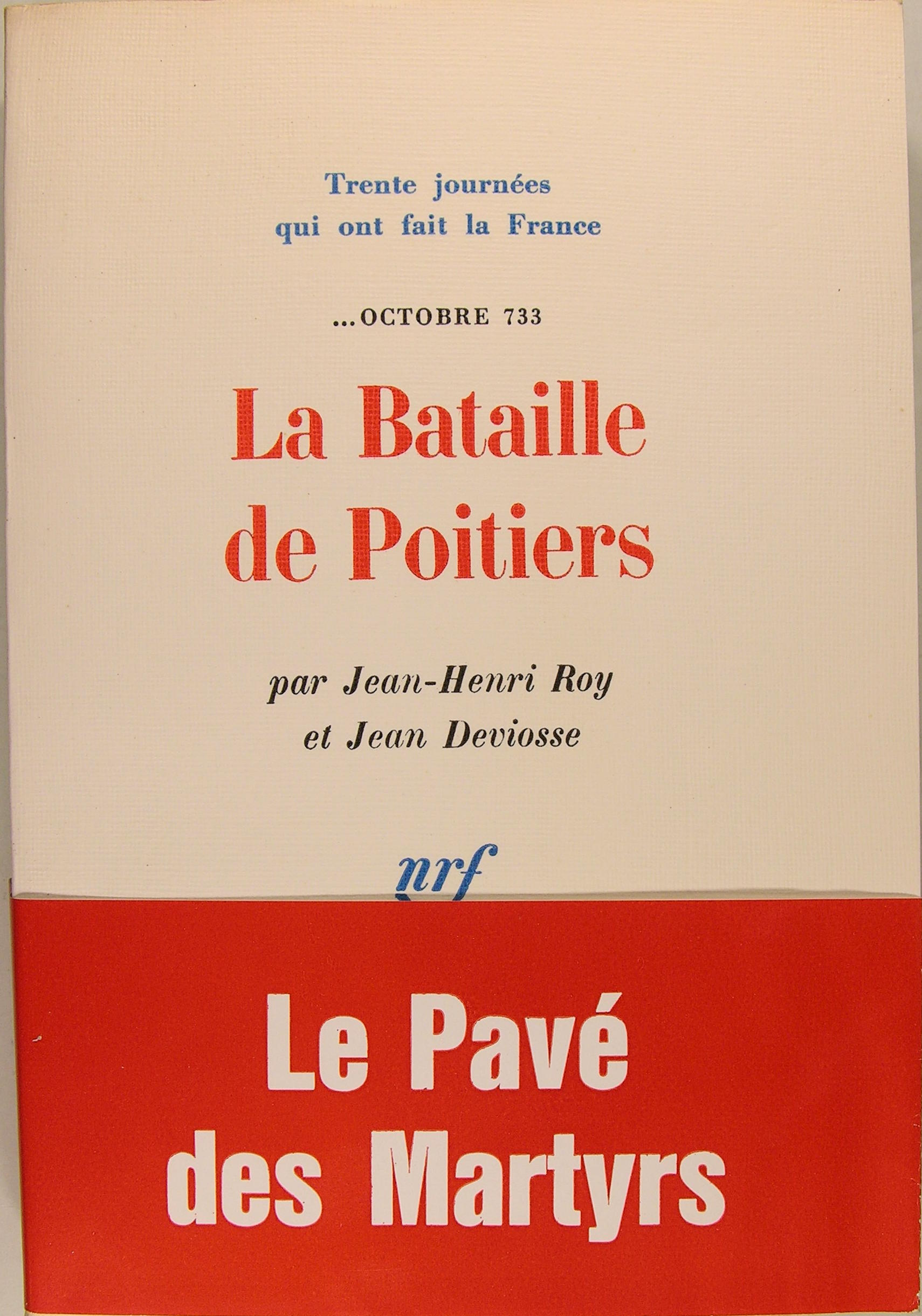 La Bataille de Poitiers. octobre 733
