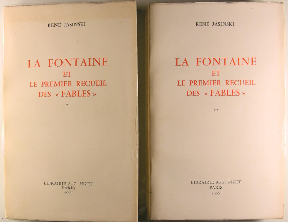 La Fontaine et le premier recueil des "Fables".