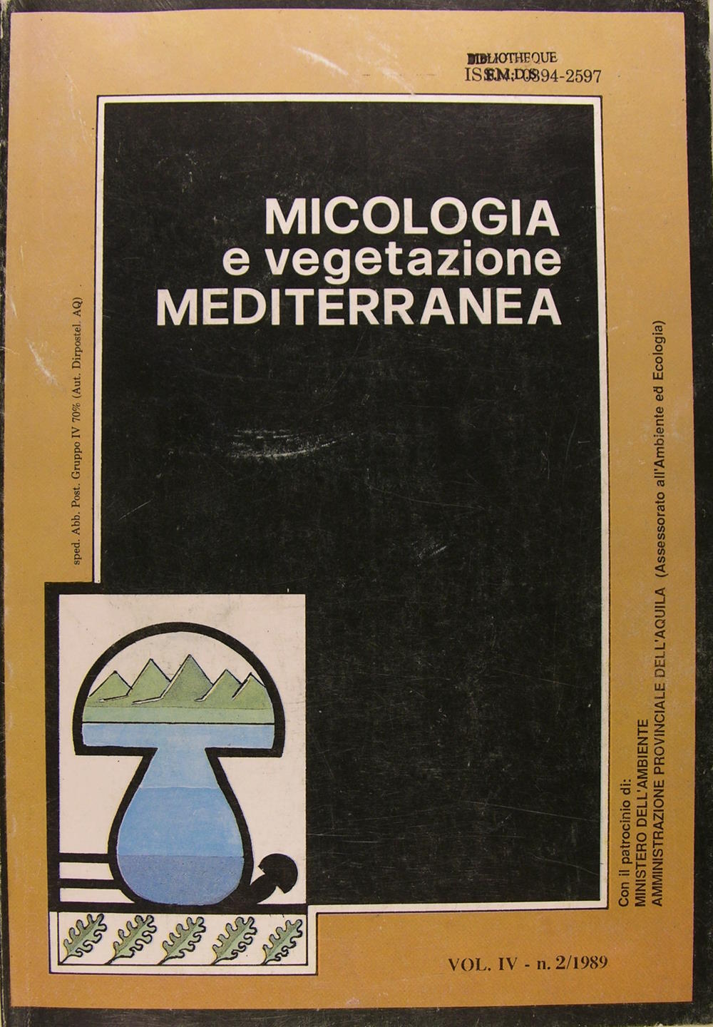 Micologia e vegetazione Mediiterranea.