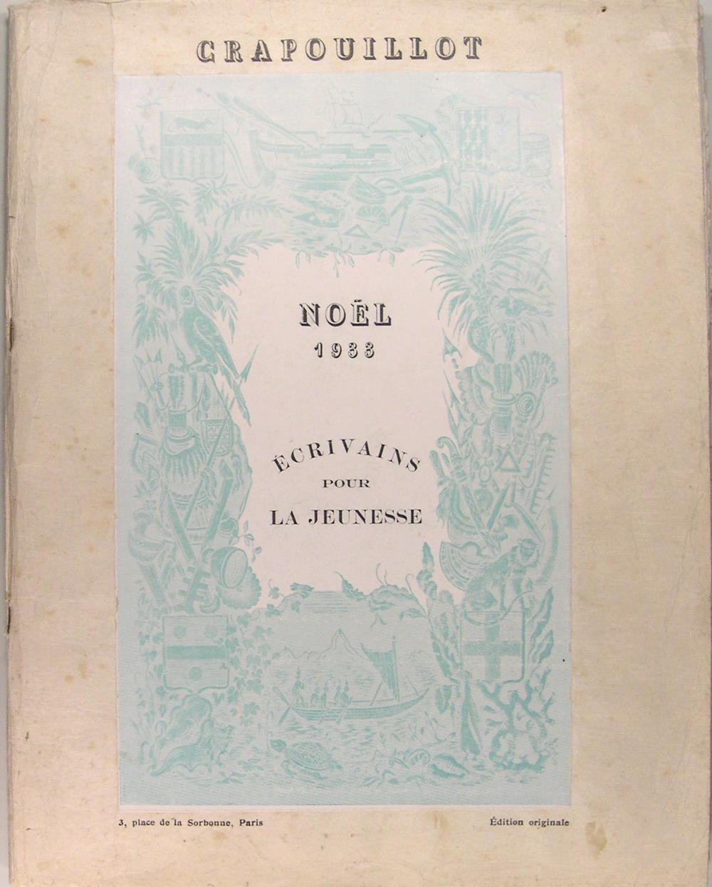 Noël 1933 - Ecrivains pour la jeunesse