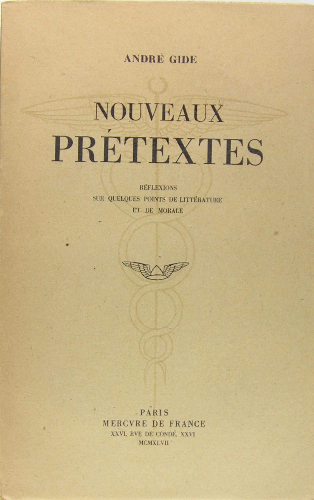 Nouveaux prétextes - Réflexions sur quelques points de littérature et …